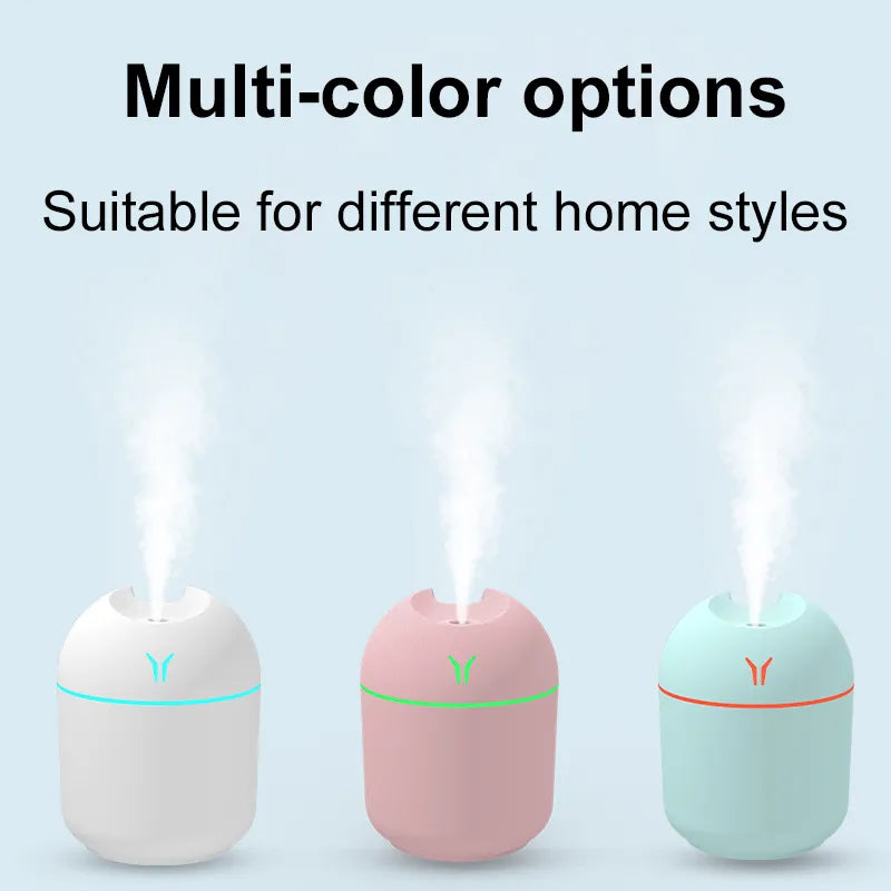 250ML LED/USB Mini  Essential Oil Diffuser Or Air Humidifier