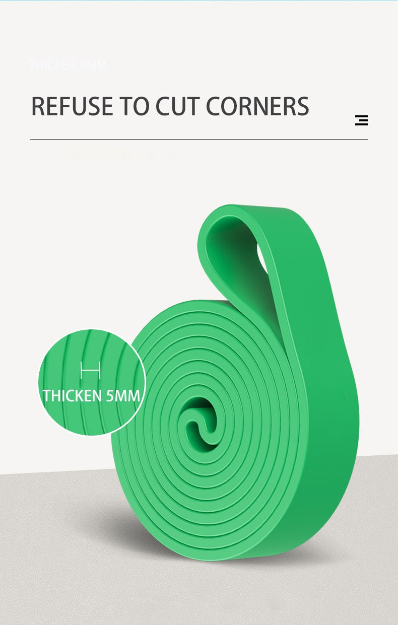 208cm Thick Stretch Resistance Elastic Pull Sports Expander.