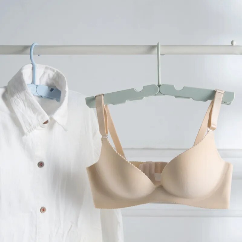 Multifunction Folding Hangers.  Great For Travel Drying Rack.