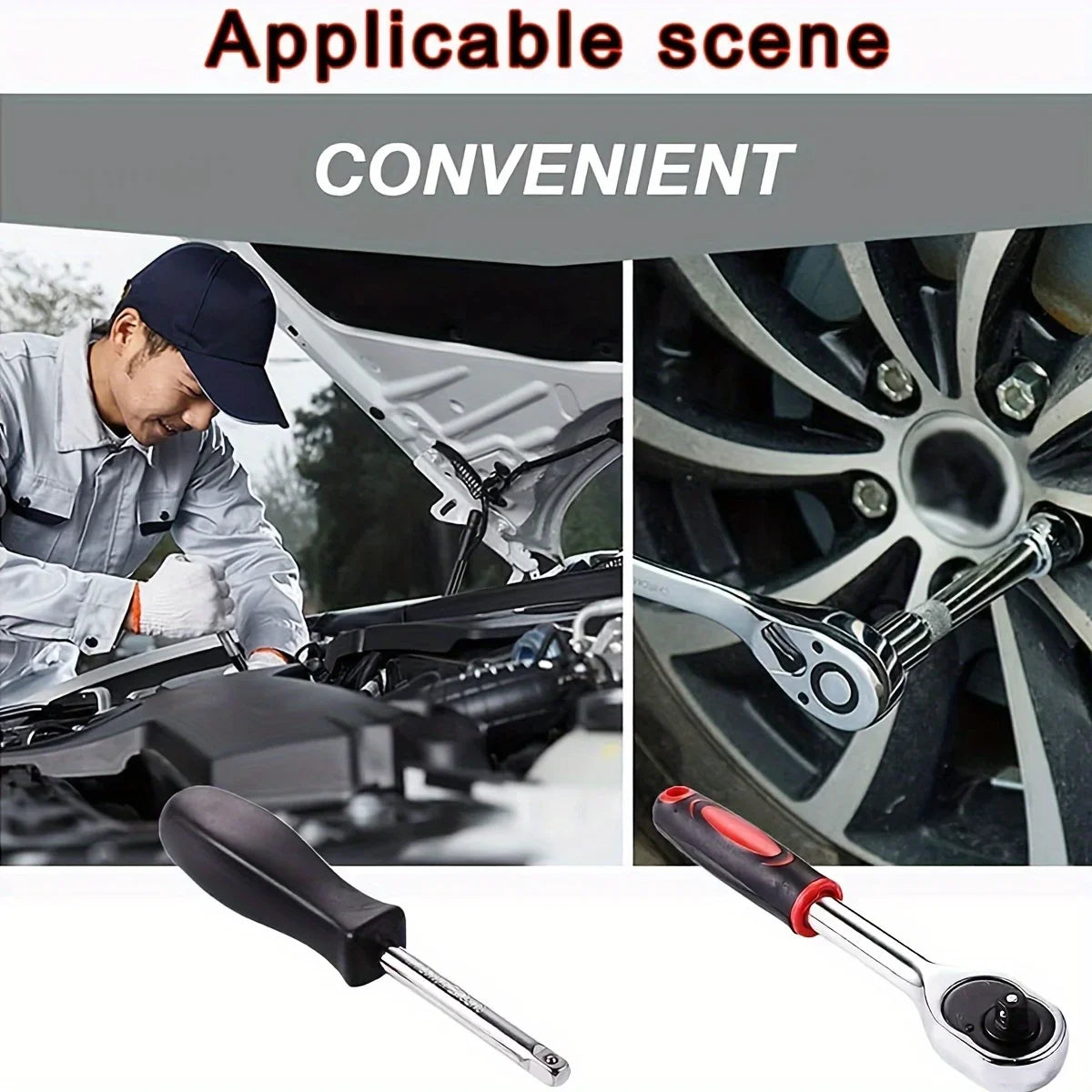 46pc Multipurpose Metric Hex Bit 1/4 in Socket Set