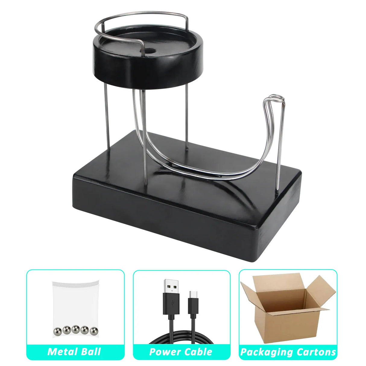 Electromagnetic Drive Jumping Ball Perpetual Movement Machine