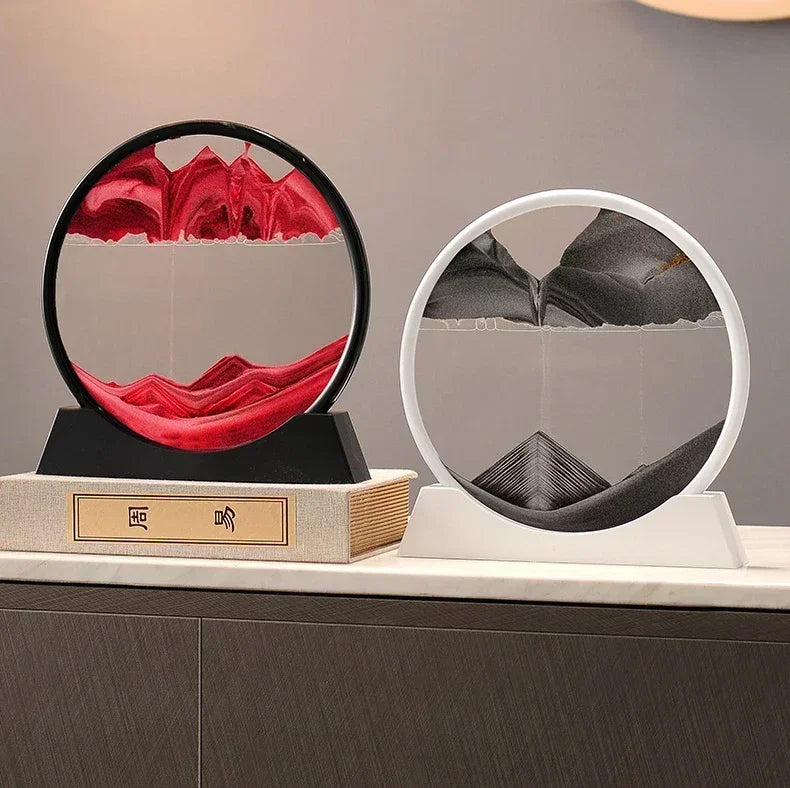 3D Dynamic Liquid Flowing Sand Art Frame