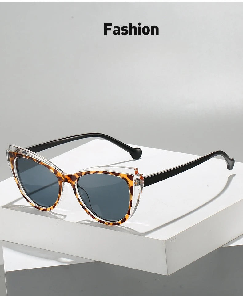 Women's Blue Light Blocking Myopia Glasses With UV Protection