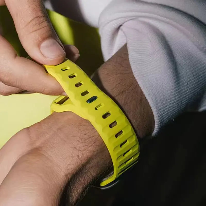 Silicone Strap For Apple Watch Band 44mm 40mm 45mm 41mm 49mm 42mm 38mm Series Ultra 10 9 8 7 6 SE 5 4 3 2 1