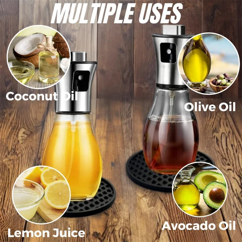 200ml glass Olive Oil Sprayer For Cooking Vegetables