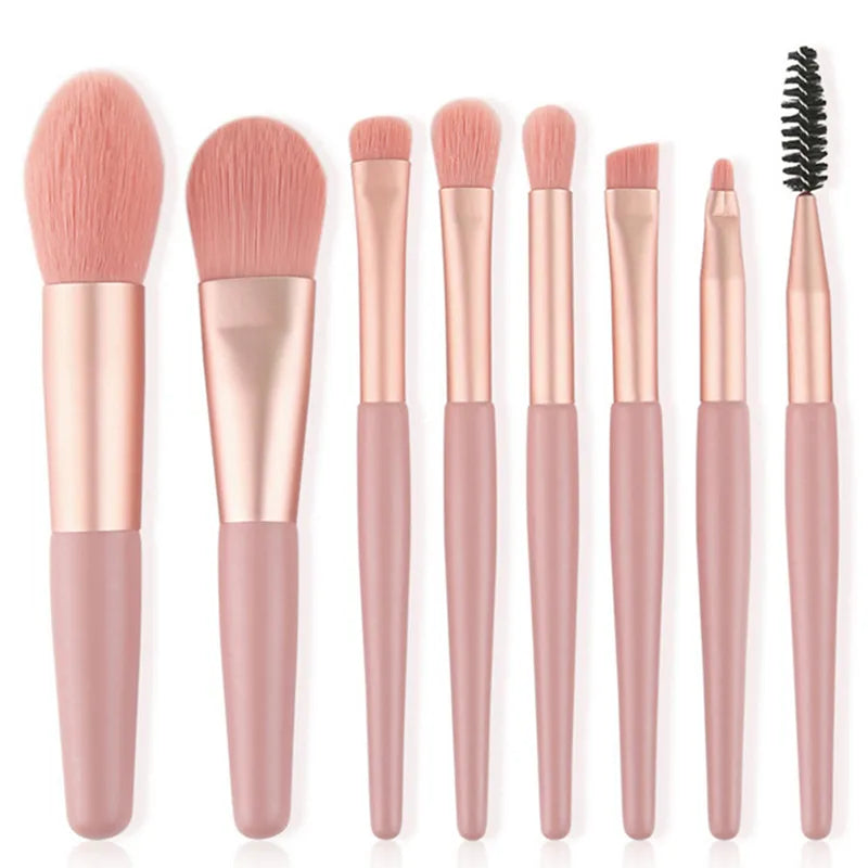 8Pcs Makeup Brush Set.