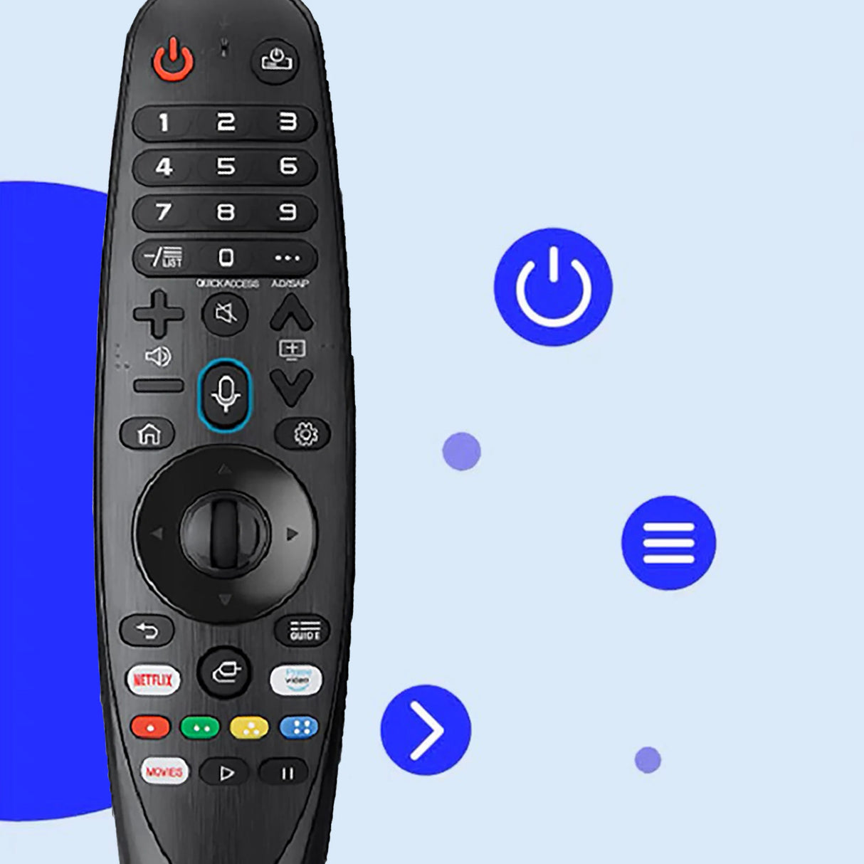Replacement For AKB75855501 MR20GA MR21GA MR21GC MR19BA Universal Remote for Smart TV(no/with Voice & Pointer)