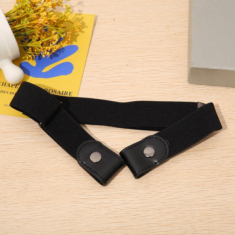Men and Women Elastic Buckle-Free Belt for Pants.