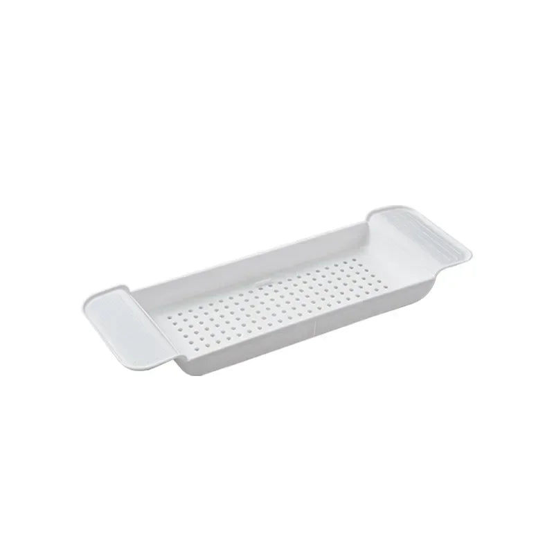 Extendable Bathtub Organizer Shelf