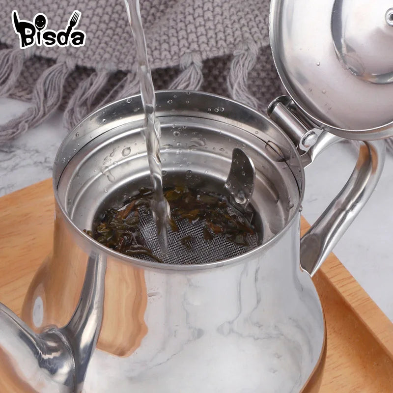 Stainless Steel Tea Pot With FIlter