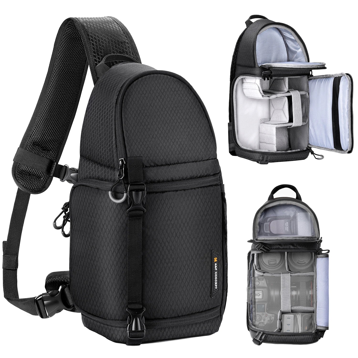 K&F Concept Waterproof 10L DSLR/SLR Sling Camera Backpack
