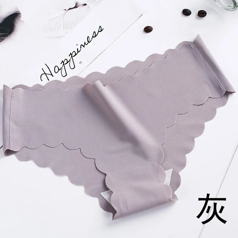 Women's Mid Rise Seamless Silk Briefs