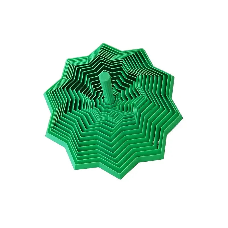 3D Printed Expanded Sensory Hexagon Fidget with Handle For Stress Relief