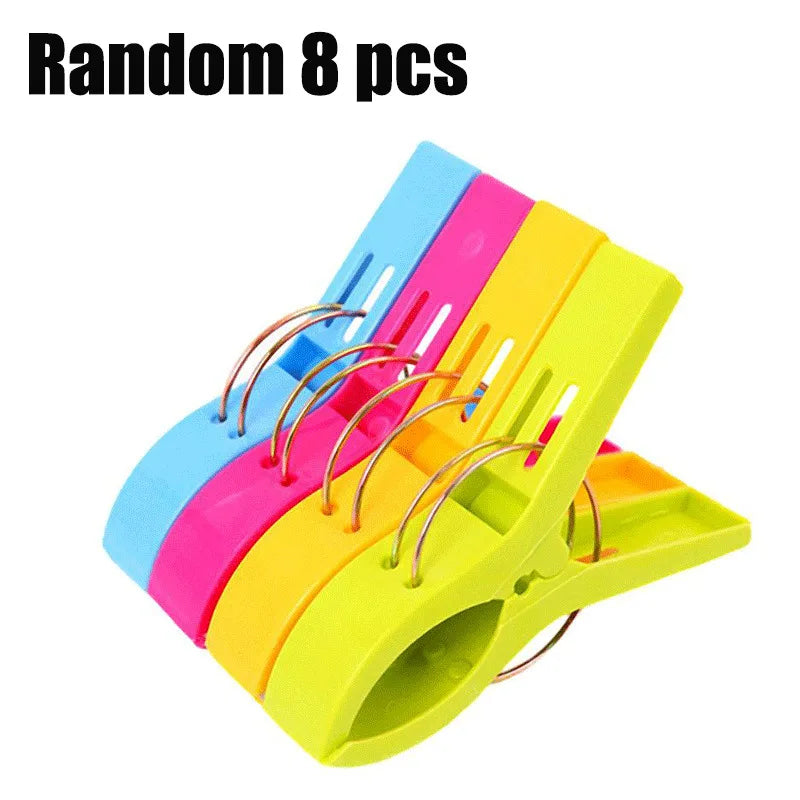 4-32Pcs Beach Towel Plastic Clips