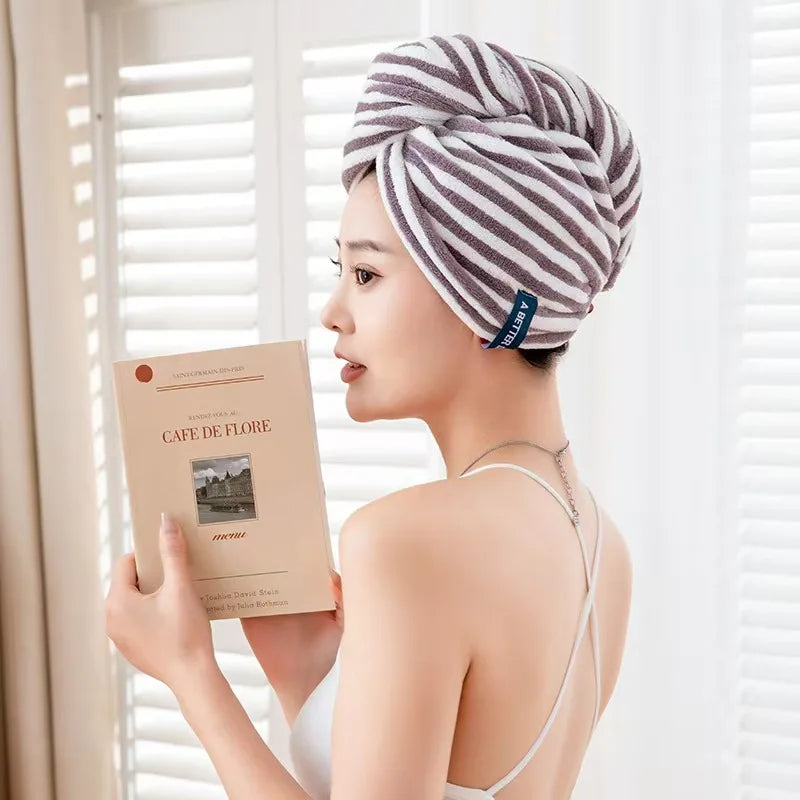 Quick Dry Anti Frizz Microfiber Hair Towels