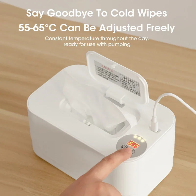 USB/LED Baby Wet Wipe Warmer Dispenser