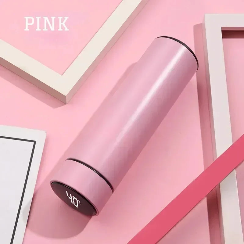500ml Stainless Steel Thermos Bottle with LED Digital Temperature Display