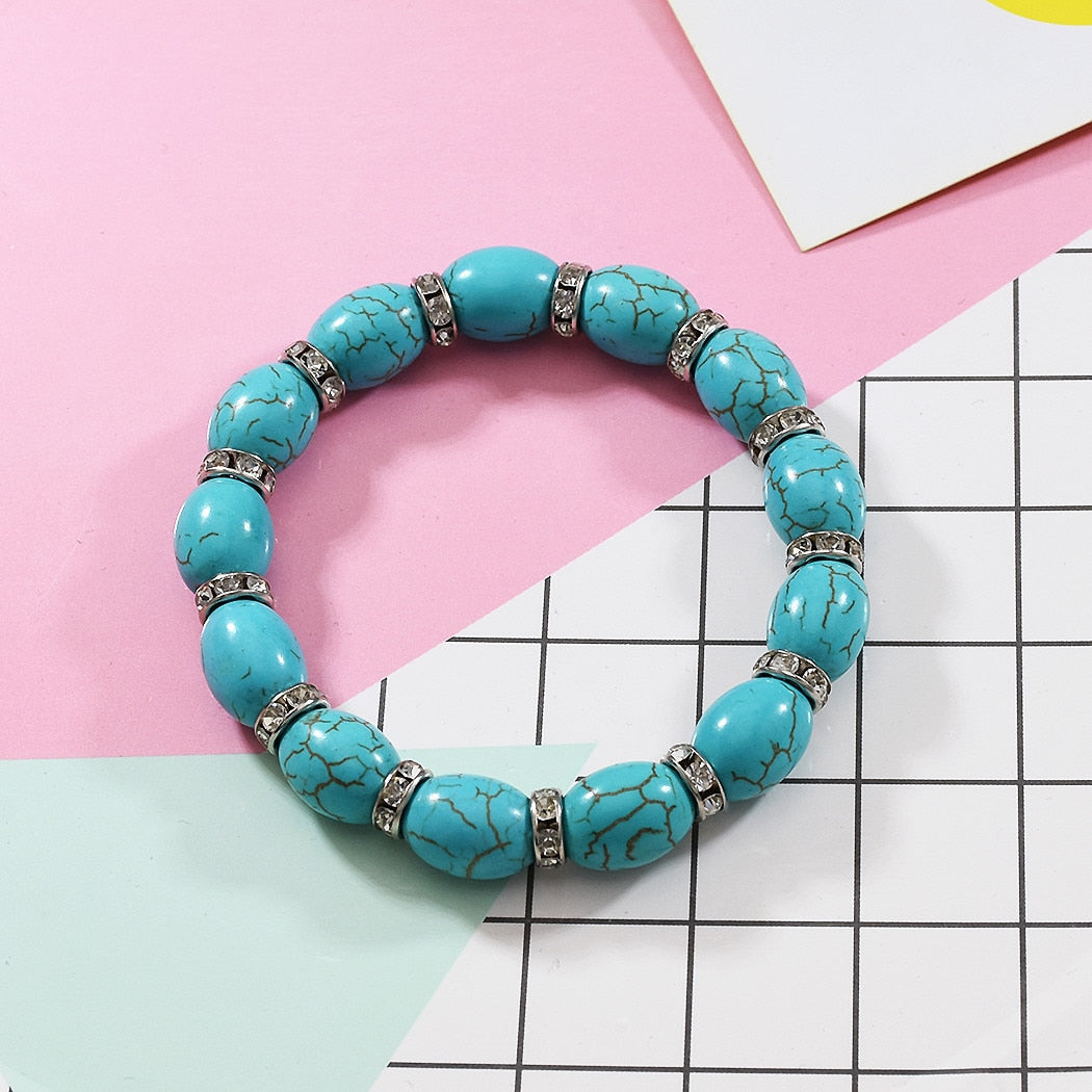 Tibet Turquoises Bracelet.