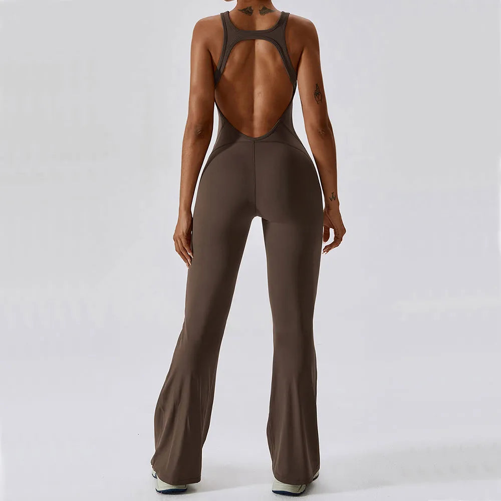 One Piece Activewear Legging Jumpsuit