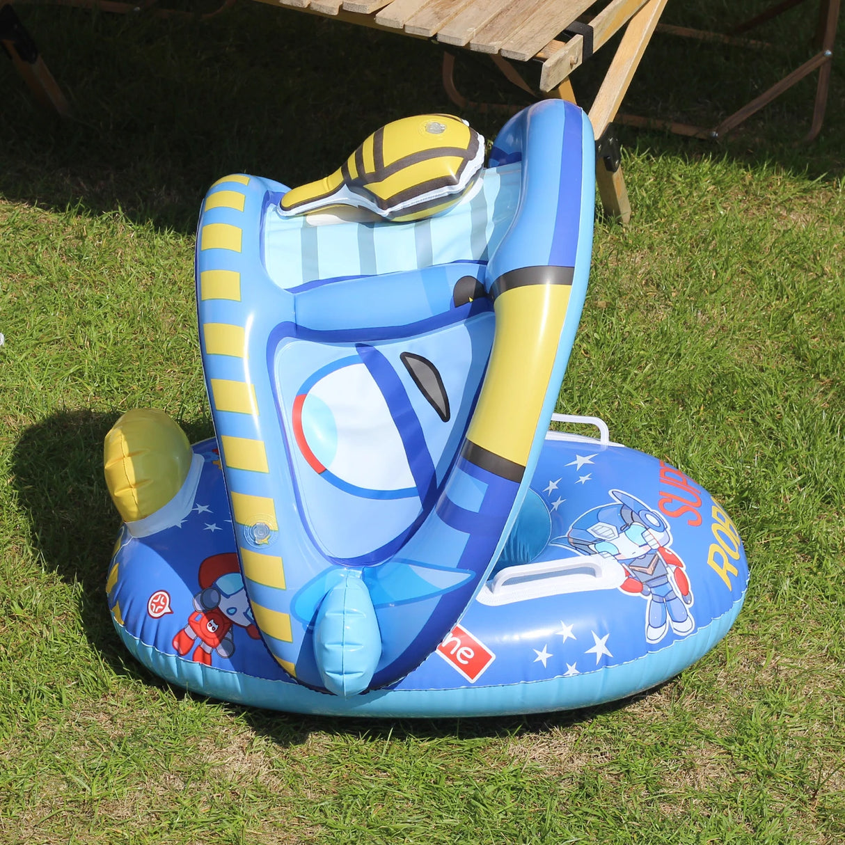 1PC Swim Safety Seat With Removable Sunshade