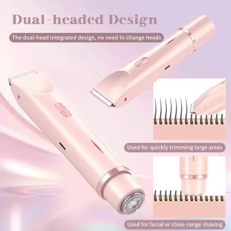 Women's Waterproof Rechargeable Mini Electric Shaver