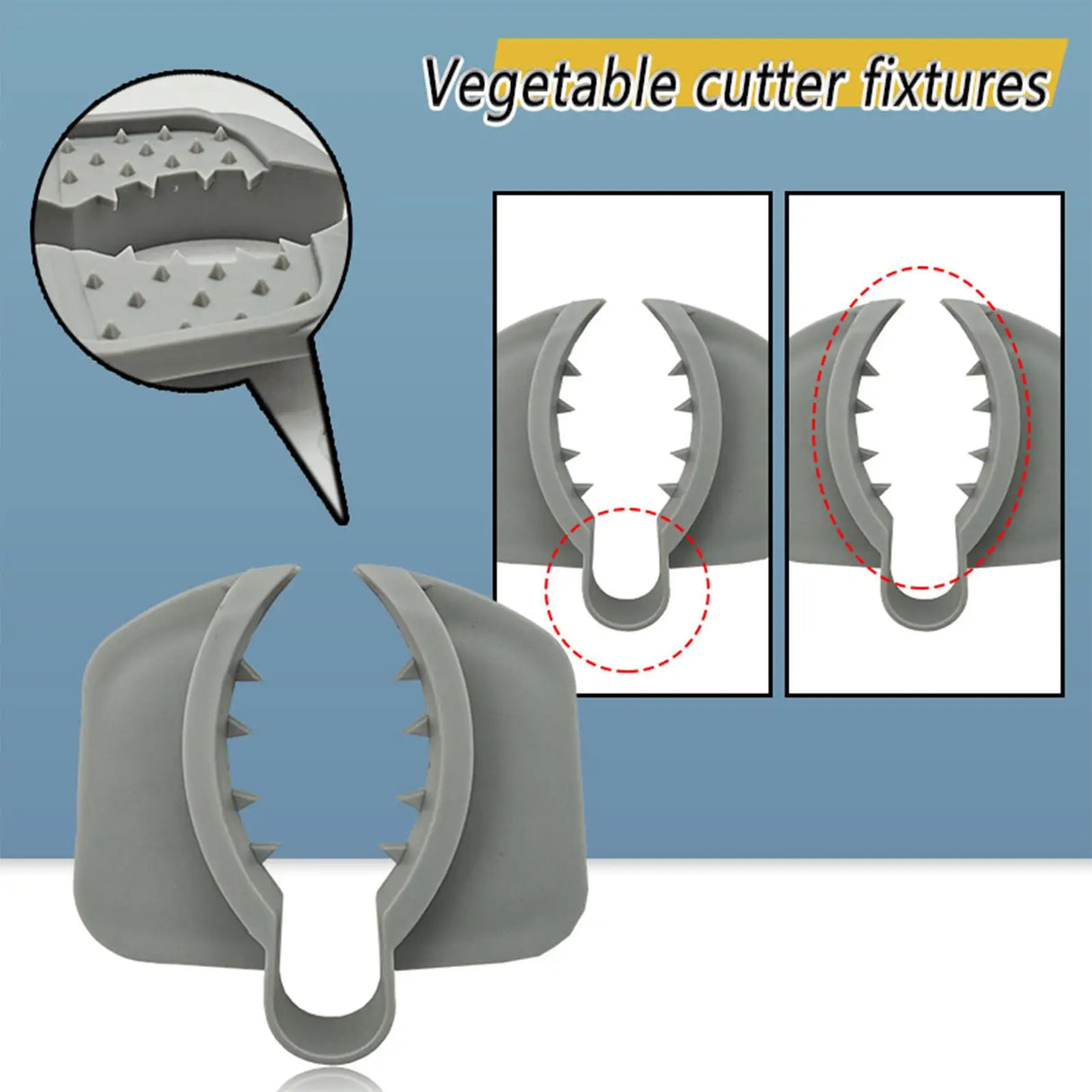 Non Slip Protective Finger Guard for Mandoline Slicer
