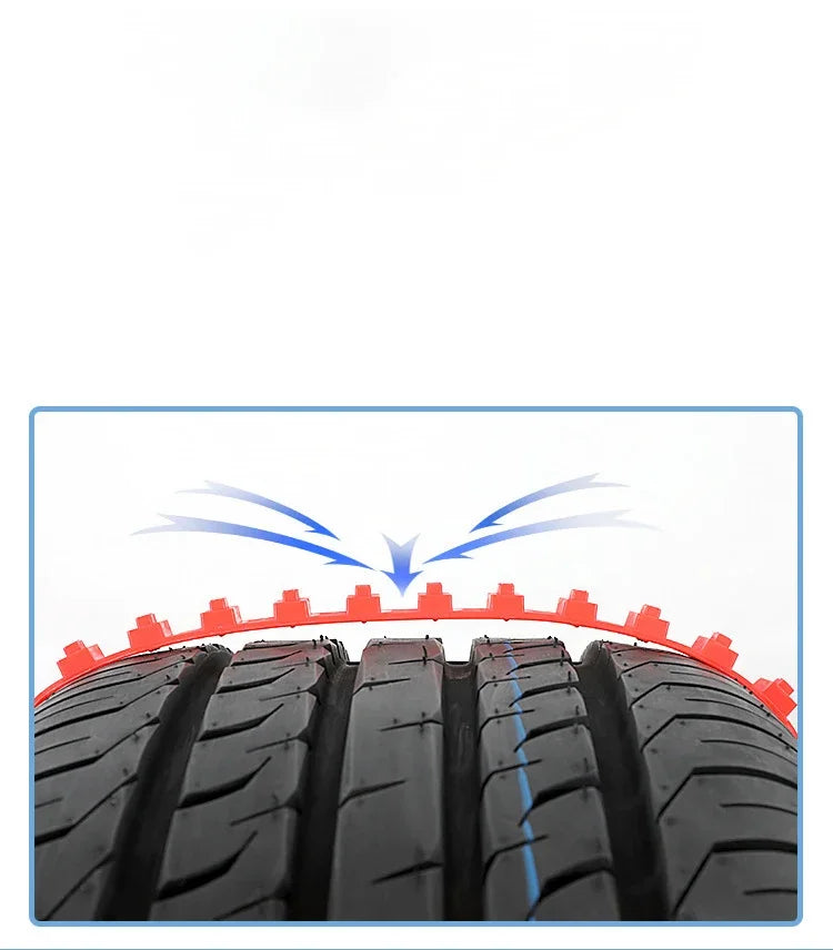 10/20Pcs Car Emergency Double Grove Anti Skid Winter Tire Accessories