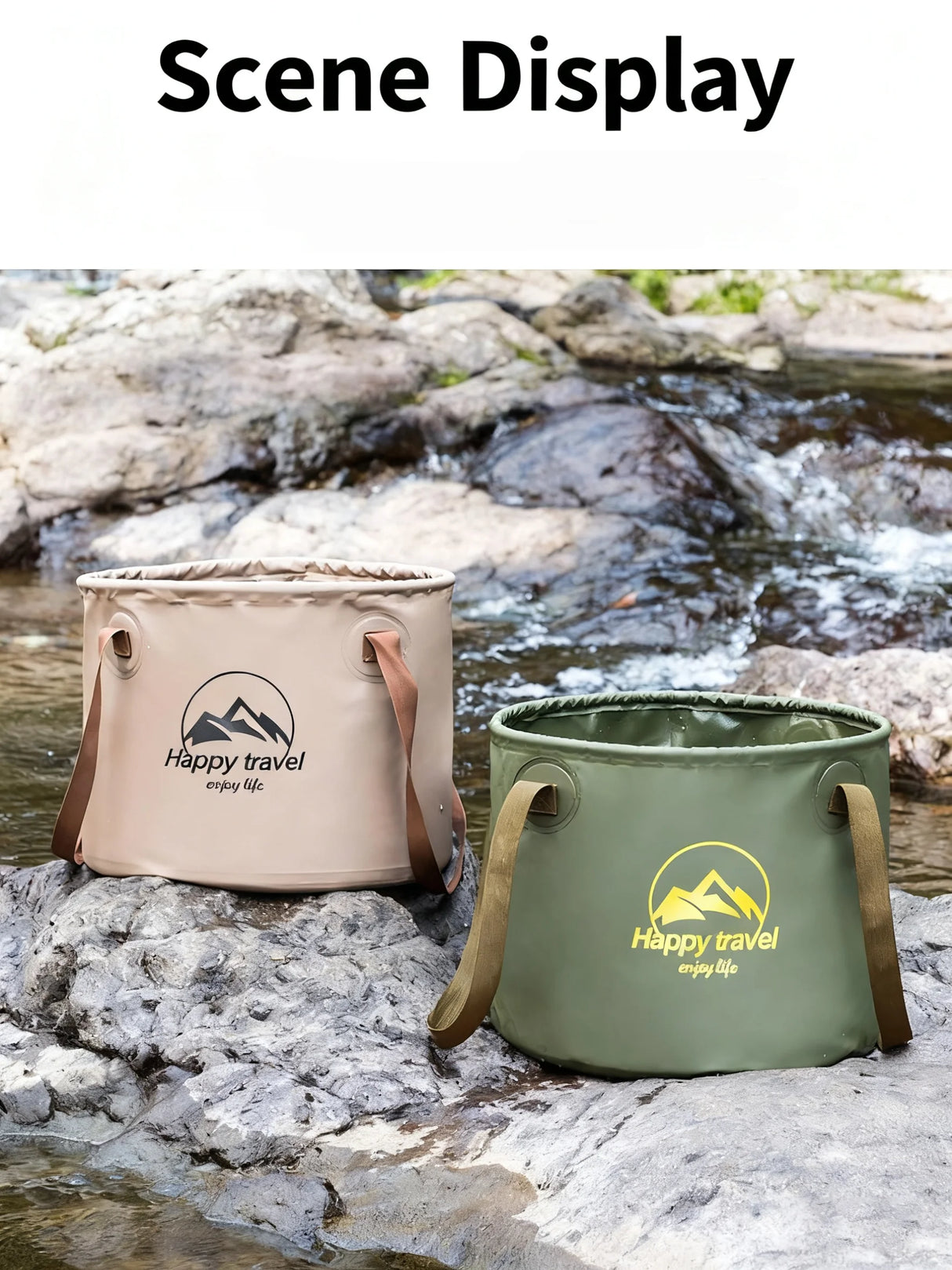 20L Foldable Water Bucket