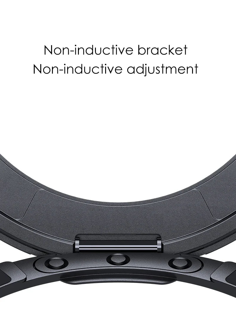 Magnetic 360°Rotation Stand Phone Case For Iphone 12 13 14 15 16 17 Pro Max Plus With Ring Holder
