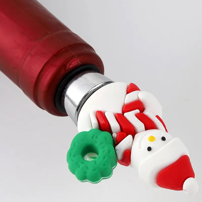 1PC Christmas/Halloween Wine/Champagne Stoppers.