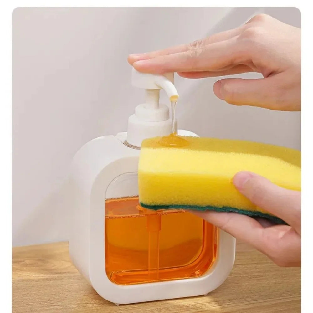 300 Or500ML Transparent Soap Dispenser Bottle