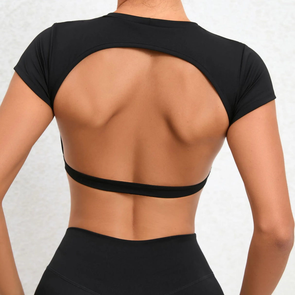 Hearuisavy Sports Backless, Breathable Yoga Shirt