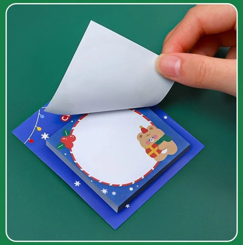 1 Piece Christmas Sticky Notepads.