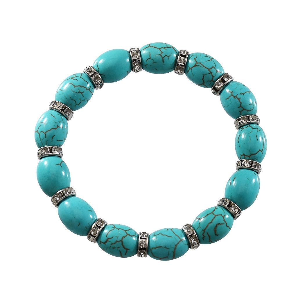 Tibet Turquoises Bracelet.
