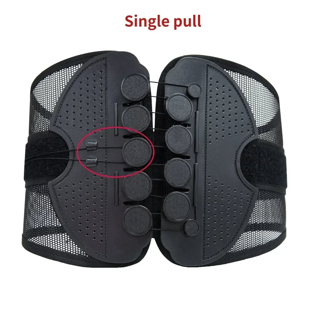 New Double Pull Waist/Back Brace For Lumbar Posture Support