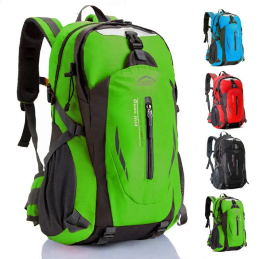 40L Waterproof Nylon Camping Backpack