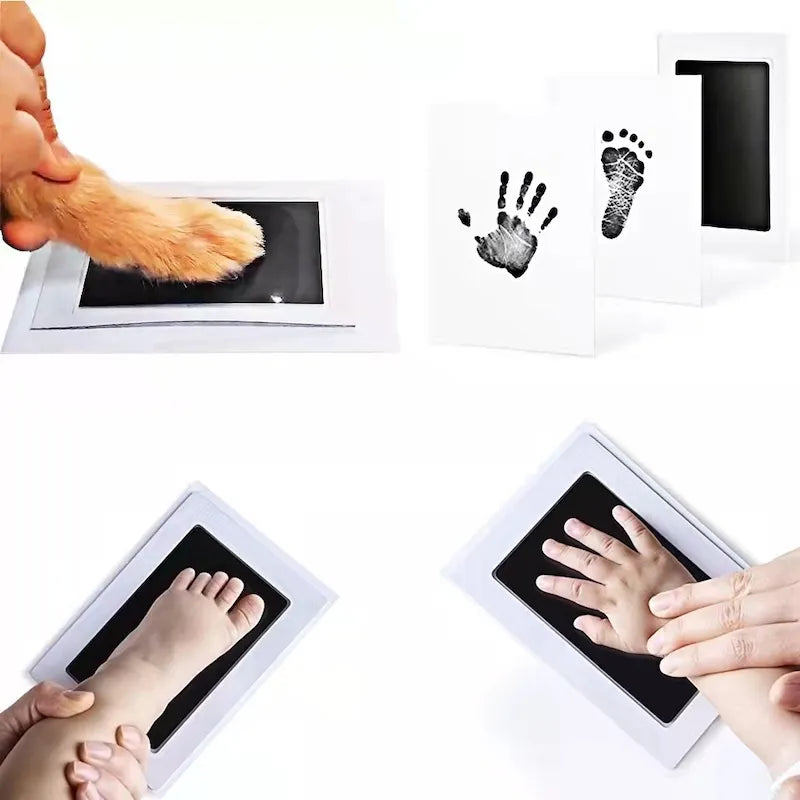 Newborn Baby Or Pet Hand And Footprint Kit.
