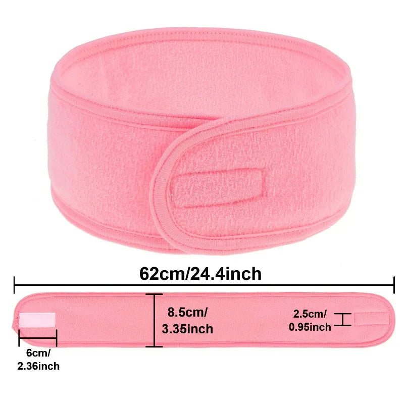 Spa Flannel Elastic Hair Band