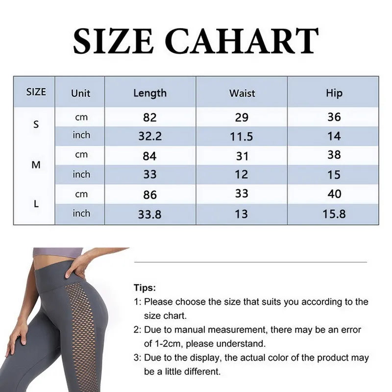 Womens High Waist Seamless Leggings