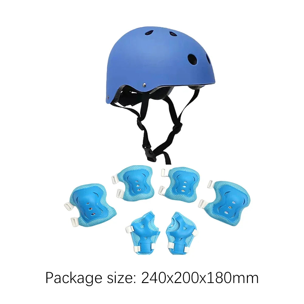 Children's Protective Body Gear And Breathable Helmet With EPS material for cushioning and shock absorption
