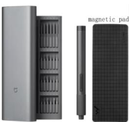 Electrical Precision Screwdriver Kit 2 Gear Torque Control 400 Screw 1 Type-C Rechargeable