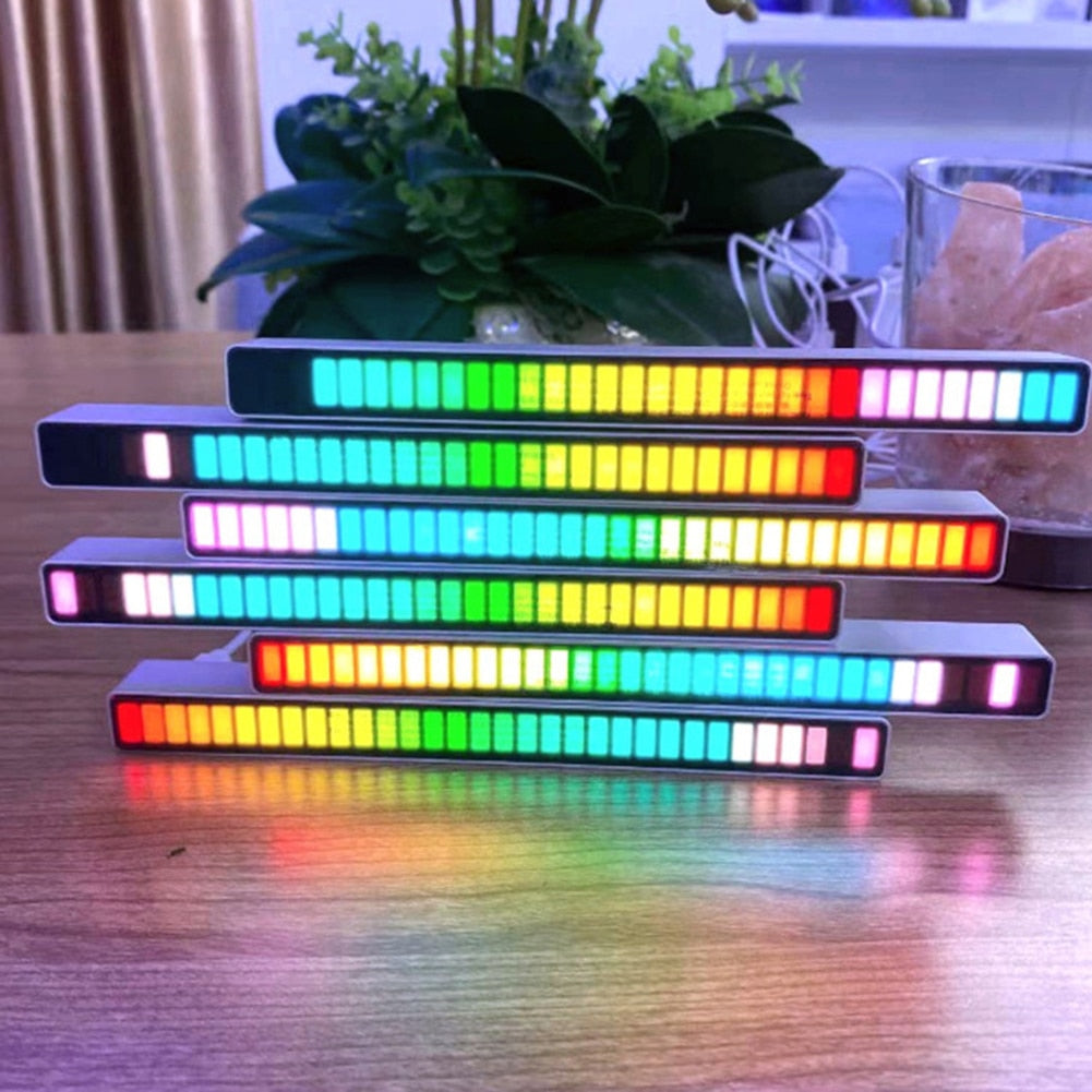 RGB Sound control LED light app voice activated rhythm lights