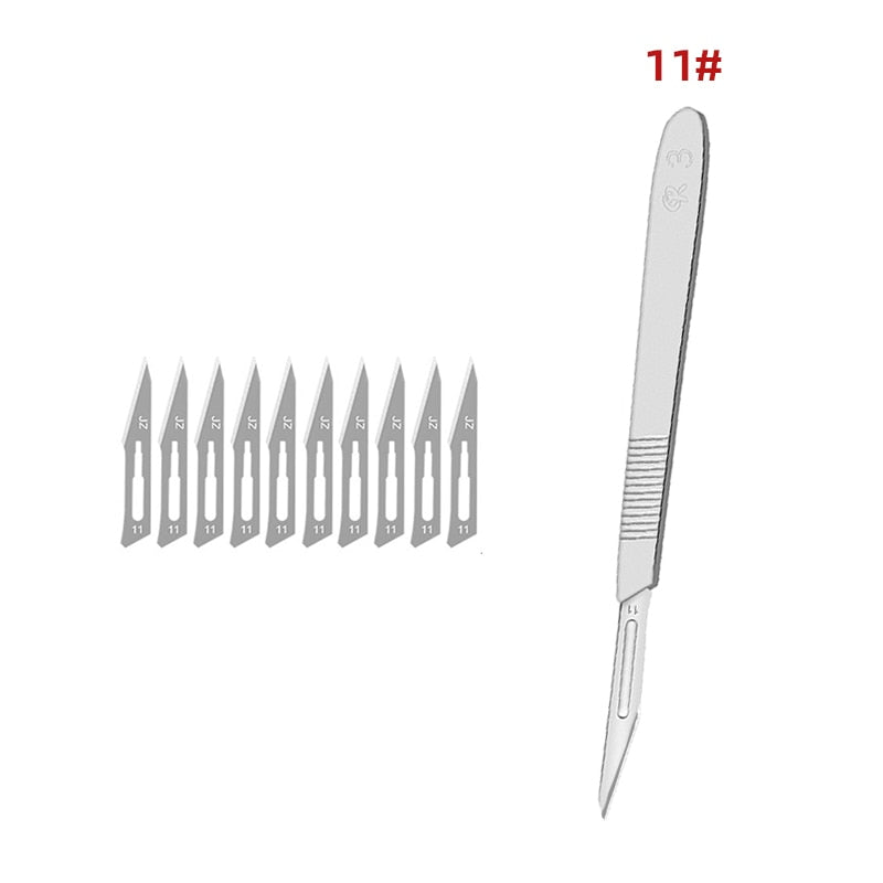 Carbon Steel Carving Metal Scalpel handle 11# 23#