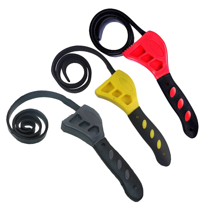 50cm Adjustable Rubber Spanner Strap Universal Wrench.