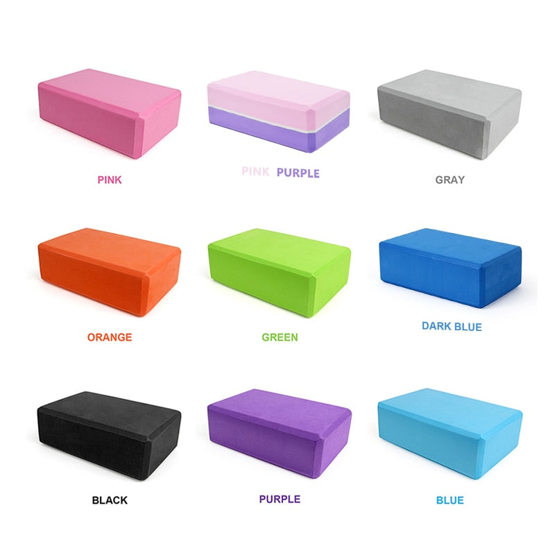 Body Building Fitness Foam Blocks For Yoga And Pilates.