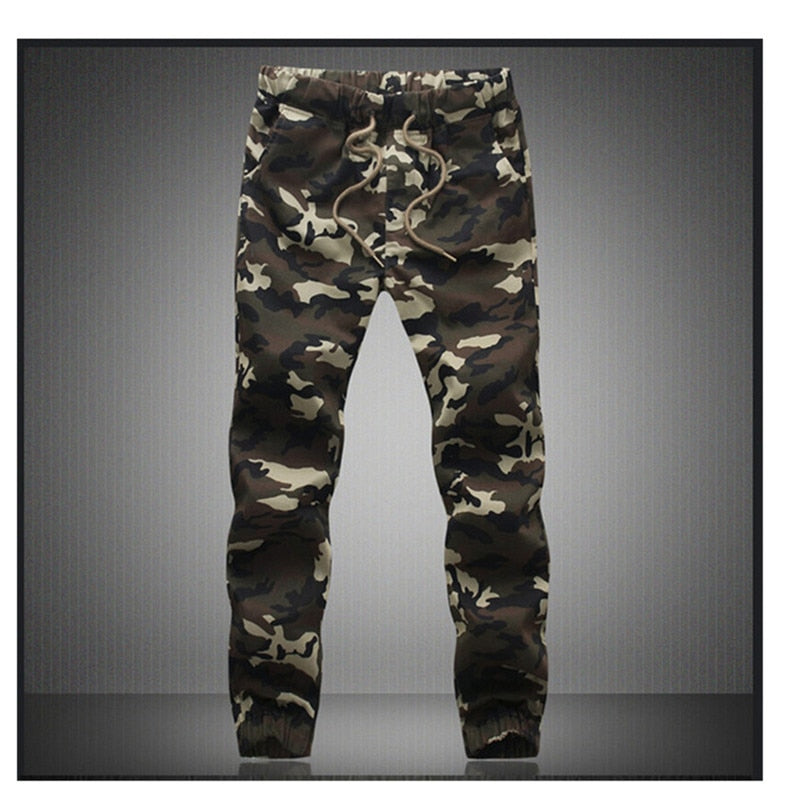 M-5X 2022 Mens Jogger Camouflage Military Pants Loose Comfortable Cargo Trousers