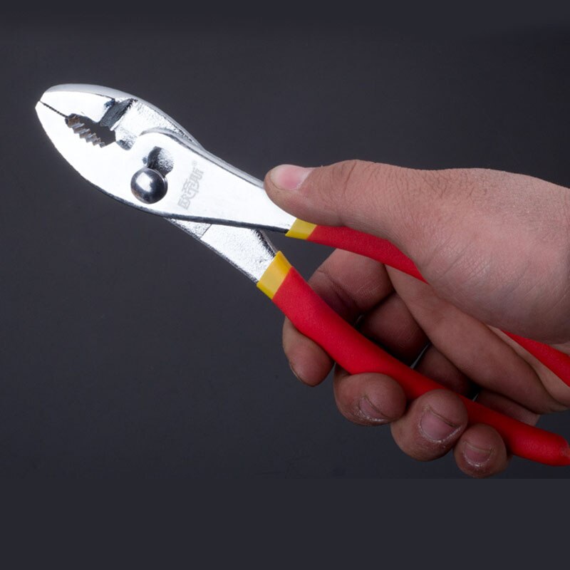 Slip Joint Pliers Multi Functional Auto Repair Clamp Tool 6/8/10 inch Adjustable Fishtail Pliers Fish Nose Pliers Tool