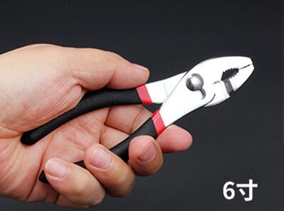 Slip Joint Pliers Multi Functional Auto Repair Clamp Tool 6/8/10 inch Adjustable Fishtail Pliers Fish Nose Pliers Tool