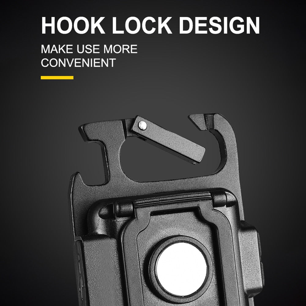 High Power LED Flashlights Mini LED Work Lights Pocket Flashlight Lantern Rechargeable Lamp Night Running Self Defense LED Light