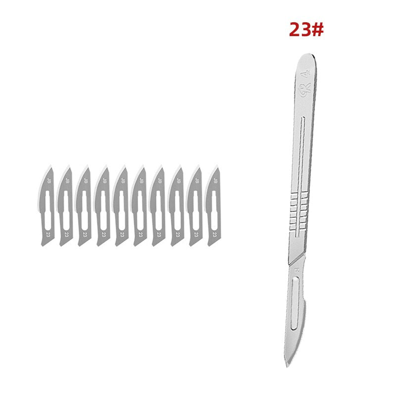 Carbon Steel Carving Metal Scalpel handle 11# 23#